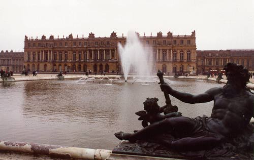 A fountain at Versaille